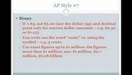 12 Rules of AP Style