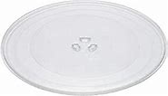 12.75" 1B71961F Microwave Glass Plate Replacement by AMI PARTS for G.E Whirl-pool Microwave Glass Turntable Plate Replaces 1B71961E 1B71961H