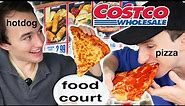 We Tried The Entire Costco Food Court.. again