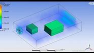 ANSYS FLUENT: CFD simulation for fan in electronic case (case and geometry in the description)