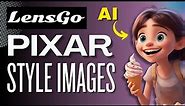 How To Make Pixar Style Images With LensGo AI
