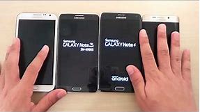 Samsung Galaxy S6 edge+ vs. Galaxy Note 4 vs. Galaxy Note 3 vs. Galaxy Note 2 - Which is faster?