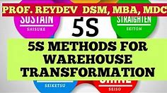 5S METHODS FOR WAREHOUSE TRANSFORMATION