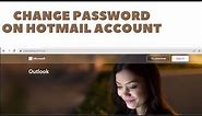How To Change Hotmail Password on Computer? Hotmail Account Password Change | Hotmail.com