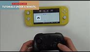 How to Connect Switch Pro Controller to Nintendo Switch Lite