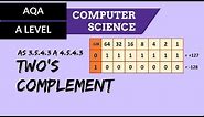 AQA A'Level Two's complement
