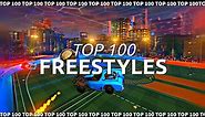 ROCKET LEAGUE TOP 100 FREESTYLES 3