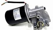 Makermotor (PN01007-38) 3/8" D Shaft 12V DC Reversible Electric Gear Motor 50 RPM