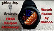 Samsung Gear S3/Gear Sport Watch Faces by Glance - Jibber Jab Reviews!