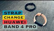 [ENGLISH] How To Change Strap For Huawei Band 4 Pro | Strap Change Huawei Band #huaweiband
