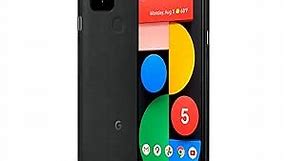 Google Pixel 5 - 5G Android Phone - Water Resistant - Unlocked Smartphone with Night Sight and Ultrawide Lens - Just Black