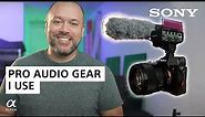 How to Connect A Microphone to Sony Cameras | Miguel Quiles | Sony Alpha Universe