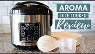 Aroma Rice Cooker Review + How to Use