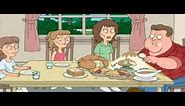 John Goodman - Dominates Thanksgiving Dinner!