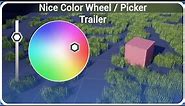 Nice Color Wheel / Picker - Trailer - Unreal Engine 5 [UE5]