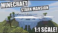 Marvel's Iron Man "Malibu Mansion" Recreated in Minecraft Scale 1:1