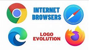 Evolution of Famous Web Browser Logos | Logo Evolution of Web Browsers | Web Browsers