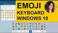 EMOJI KEYBOARD FOR WINDOWS 10 | EMOJI KEYBOARD SHORTCUT | IPHONE EMOJI | EMOJI TIPS AND TRICKS