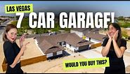 7 CAR GARAGE in LAS VEGAS!!! 1,842 SqFt • 4BEDS • 2BATHS • ONLY $750,000!