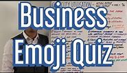 Business Emoji Quiz - GCSE & A Level Business