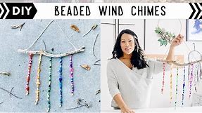 DIY BEADED WIND CHIME | SUMMER CRAFTS