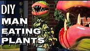 Halloween DIY - Man Eating Plants - Custom Prop Build