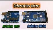 Diferencias entre Arduino UNO R3 y Arduino MEGA 2560