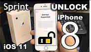How To Unlock iPhone 8 from Sprint to any carrier
