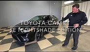Toyota Camry SE Nightshade Edition Test Drive