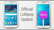 Galaxy S5 - Official Android 5.0 Lollipop Update - Install Instructions (SM-G900F Only)