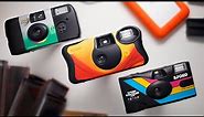 Cheap Disposable Cameras | Ilfocolor, Kodak & Fuji Comparison