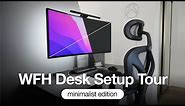 Desk Tour: My WFH Setup as a Hybrid Front End Developer (minimalist edition 2024)