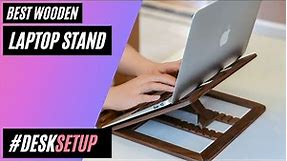 Adjustable laptop stand for laptop or tablet