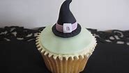 How to Make Halloween Cupcakes - Witches Hat Topper