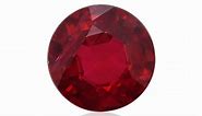 1.12 carat,  Red, Ruby, Round Shape, SKU 538066
