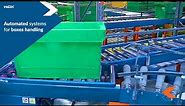 Automated systems for boxes handling | WDX - manufacturer of industrial conveyors