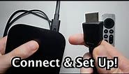 Apple TV 4K (2022) How to Connect & Set Up! (No HDMI Cable in Box)