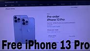 How To Get The iPhone 13 Pro For Free! [ Easy Trick ]