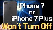 iPhone 7 (Plus) Won’t Turn Off | Fix Frozen Screen, Cant Restart, Power Button Not Working