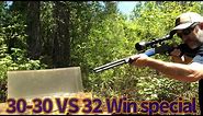 32 win special vs 30-30 FTX bullets vs clear ballistics