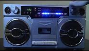 Victrola 1980s Style Bluetooth Boombox Review and Test