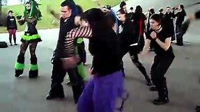 Cybergoth Dance Party