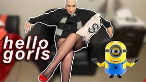 I DRESSED UP AS SEXY GRU FOR HALLOWEEN | gorl despicable me costume: things to be for halloween 2020