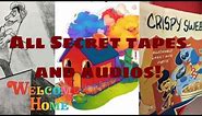 Welcome Home ALL SECRET VIDEO TAPES AND AUDIOS (Website Update!)