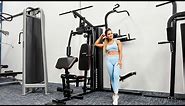 Home Gym with Pull Up Tower And Leg Developer Workout Video - Dynamo Fitness Equipment