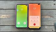 Samsung Galaxy s10e vs s10+ Phones / Incoming Calls and Specifications