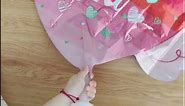 Valentine's Day foil balloons: Heart shape warming 'I LOVE YOU' Foil Balloons