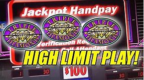 HUGE BETS $200 A SPIN LIVE HIGH LIMIT SLOT MACHINE PLAY ON DOUBLE DIAMOND SLOT MACHINE