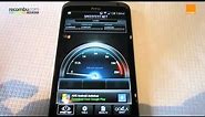 HTC One XL 4G speed test