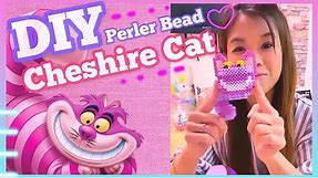 DIY 3D Perler Cheshire Cat | Alice in the Wonderland Tutorial Perler Beads